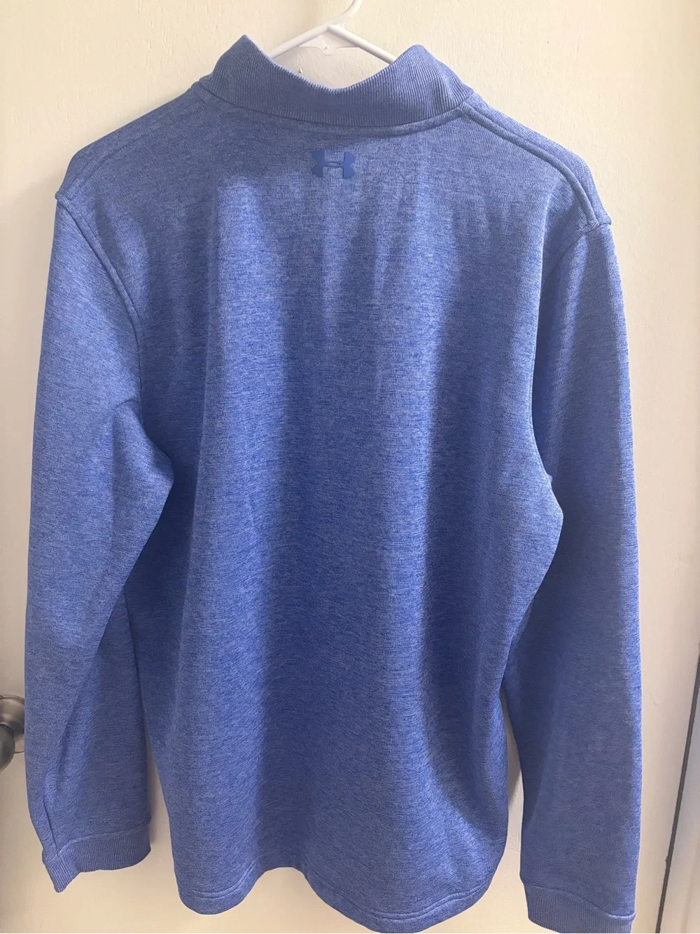 Under Armour Men’s Coldgear Blue Quarter-Zip Performance Pullover